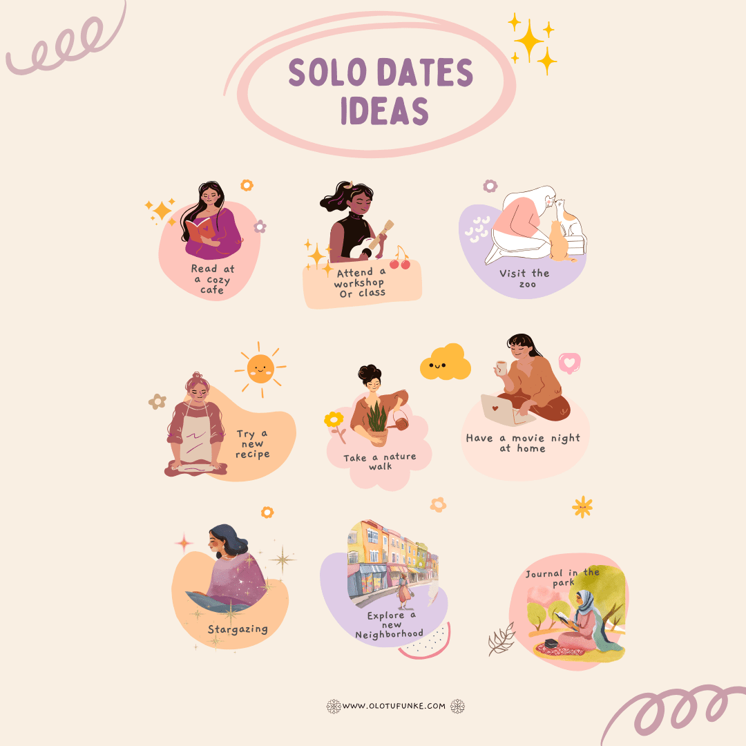 50 solo date ideas